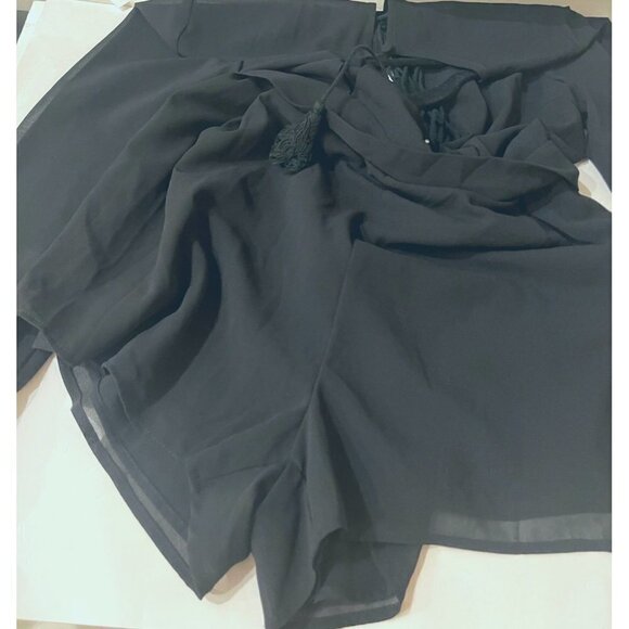 HOMMAGE from Los Angeles womens  playsuit/ romper  size large - Picture 8 of 12